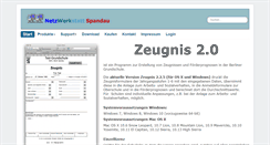 Desktop Screenshot of netzwerkstatt-spandau.de